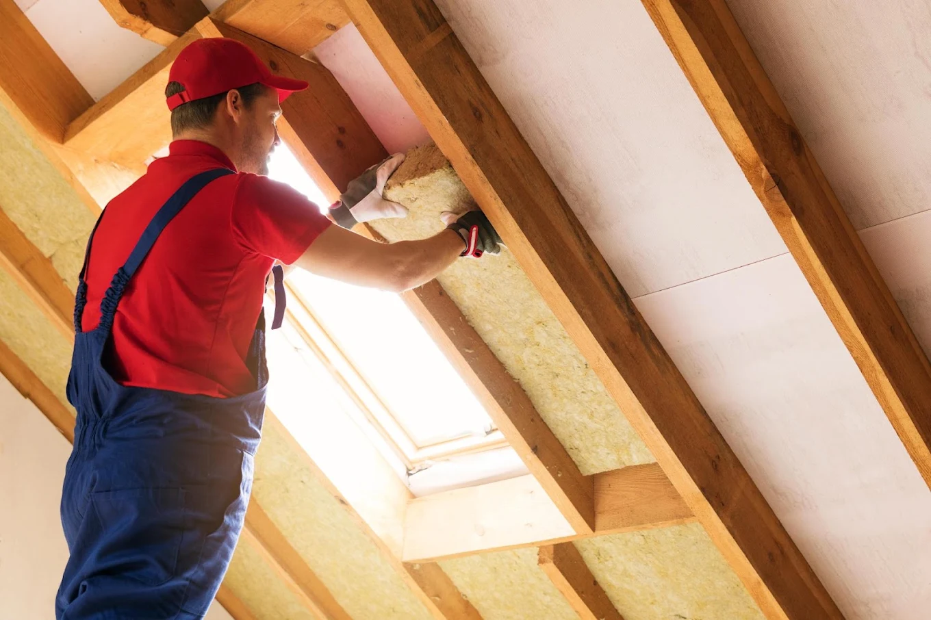 Professional attic insulation installation improving home energy efficiency